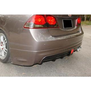 Bagdiffusor DPT V-2 (sort højglans) Honda Civic Sedan VIII 2006–2011 foto 1