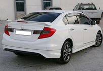 Honda Civic Sedan IX 2011–2016 Bageste diffuser DPT (til lakering) foto 2