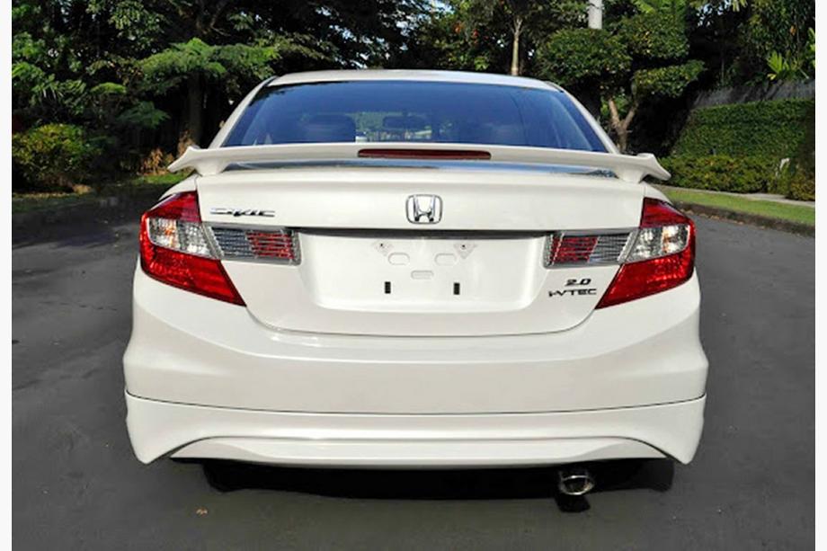 Honda Civic Sedan IX 2011–2016 Bageste diffuser DPT (til lakering) Image