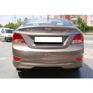 Bageste diffuser DPT (sort højglans) Hyundai Accent 2011–2017 foto 1