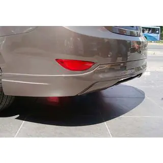 Bageste diffuser DPT (sort højglans) Hyundai Accent 2011–2017 foto 2