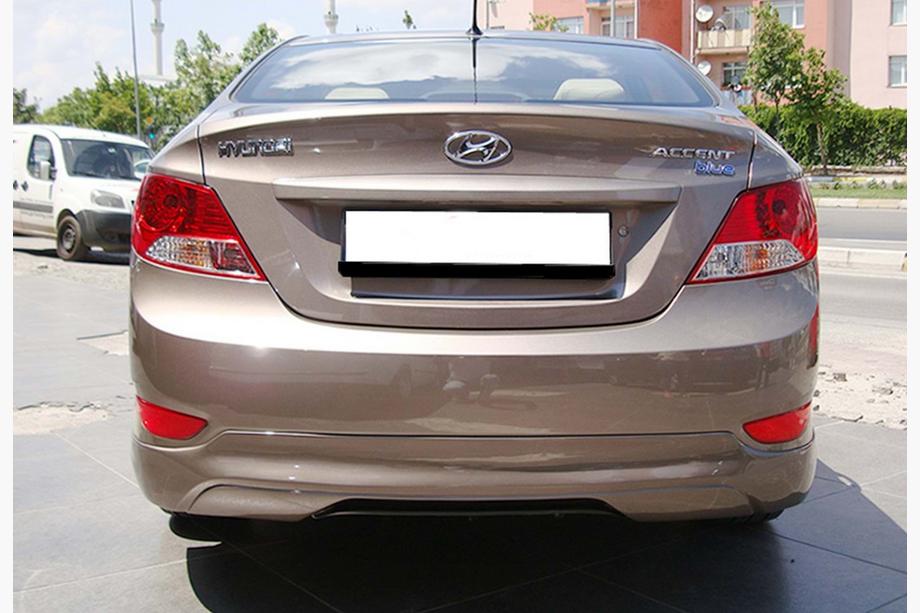 Hyundai Accent 2011–2017 Bageste diffuser DPT (sort højglans) Image