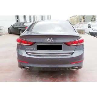 Bageste diffuser DPT V-1 (blank sort) Hyundai Elantra (AD) 2015–2020 foto 2