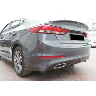 Bageste diffuser DPT V-1 (blank sort) Hyundai Elantra (AD) 2015–2020 foto 1