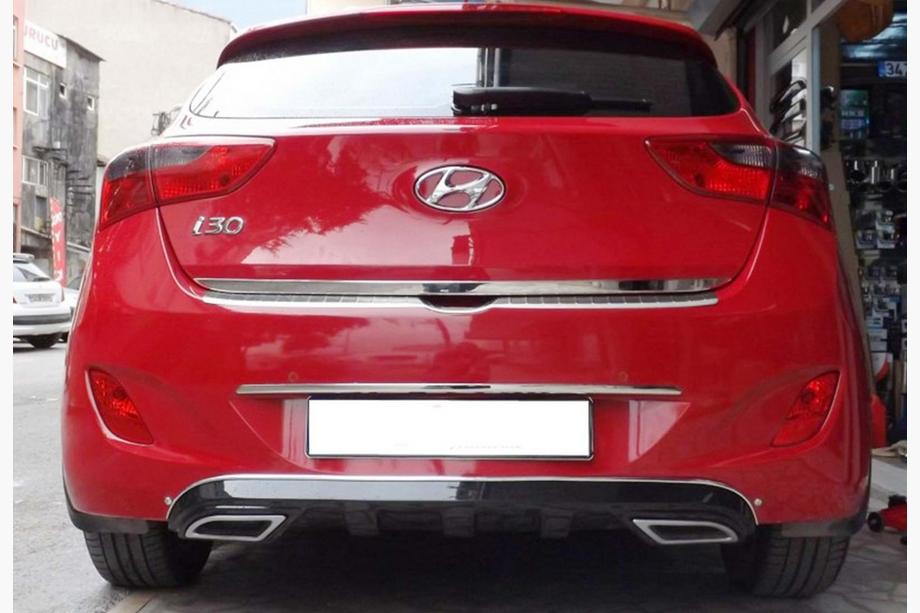 Hyundai I-30 2012–2017 Bageste diffuser DPT V-1 (blank sort) Image
