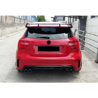 DPT bagdiffusor (2012-2015, til Brabus, sort højglans) Mercedes A-Klasse W176 2012–2018 foto 3