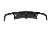 Mercedes C-class W204 2007–2015 Bagdiffusor DPT (2007-2011, til AMG SD, blank sort) foto 7