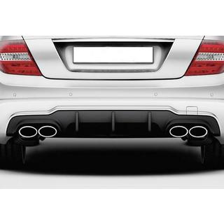 Bagdiffusor DPT (2011-2014, til AMG SD, sort højglans) Mercedes C-class W204 2007–2015 foto 1