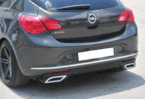 Opel Astra J 2009–2015 Bagdiffuser DPT V1 (2012-2015, HB, blank sort) foto 3