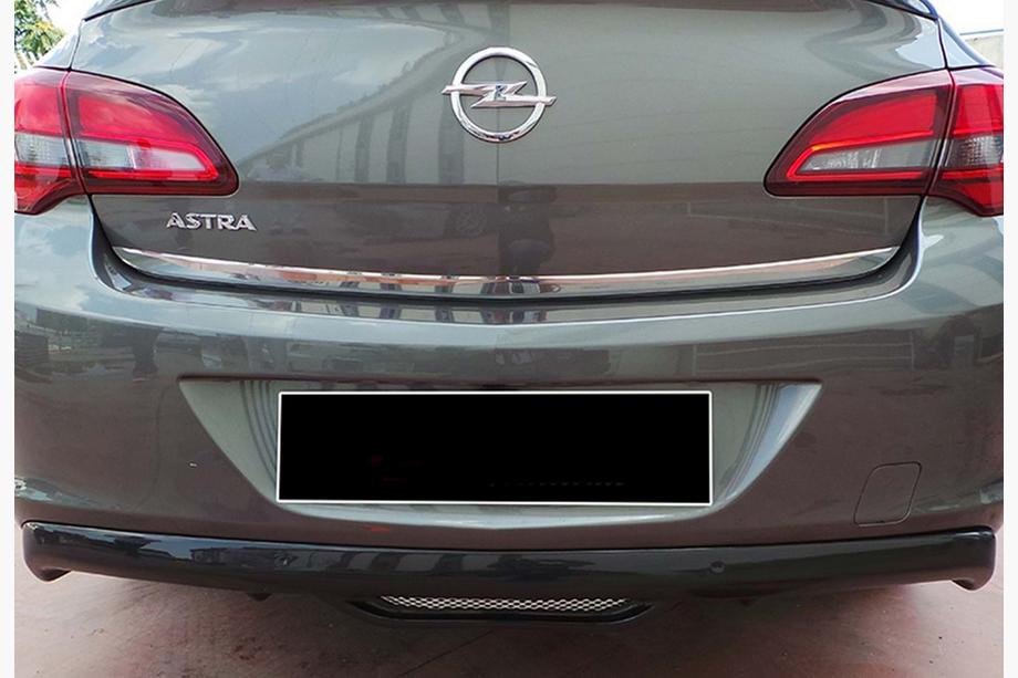 Opel Astra J 2009–2015 Bagdiffusor DPT V-2 (SD, sort højglans) Image