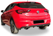 Opel Astra K 2016–2021 Bagdiffuser DPT V-3 (HB, blank højglans) foto 1