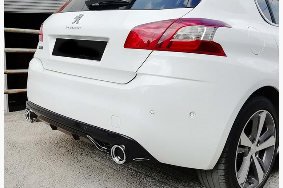 Peugeot 308 2014–2021 Bagdiffuser DPT (HB, højglans sort) Foto 3