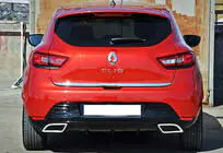 Renault Clio IV 2012–2019 Bagdiffusor DPT V-2 (sort højglans) foto 1
