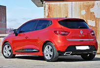 Renault Clio IV 2012–2019 Bagdiffusor DPT V-2 (sort højglans) foto 3
