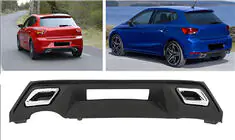 Seat Ibiza 2017– Bagdiffusor DPT V-2 (sort højglans) foto 1