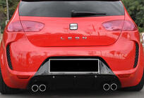 Seat Leon 2005–2012 Bageste diffuser DPT V-1 (2009-2012, sort højglans) foto 2