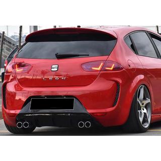 Bageste diffuser DPT V-1 (2009-2012, sort højglans) Seat Leon 2005–2012 foto 1