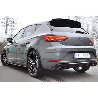 Bagdiffuser DPT V-1 (2017-2020, sort højglans) Seat Leon 2013–2020