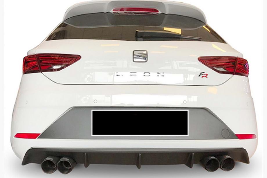 Seat Leon 2013–2020 Bagdiffuser DPT V-3 (2017-2020, blank højglans) Image