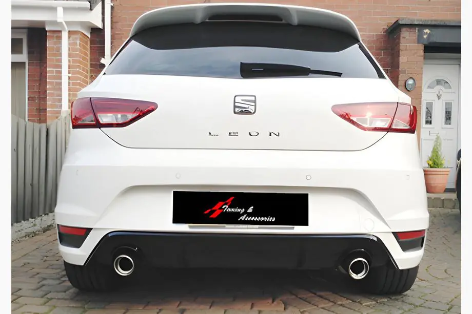 Seat Leon 2013–2020 Bageste diffuser DPT V-1 (blank sort) Image