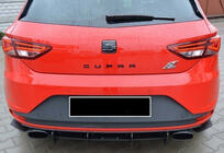Seat Leon 2013–2020 Bagdiffuser DPT V-6 (2013-2016, sort højglans) foto 3