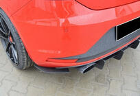 Seat Leon 2013–2020 Bagdiffuser DPT V-6 (2013-2016, sort højglans) foto 4