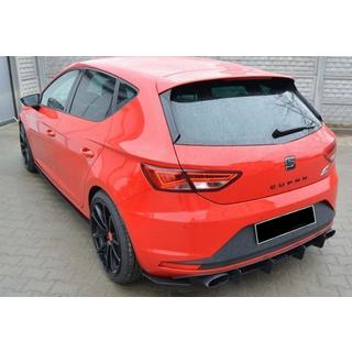 Bagdiffuser DPT V-6 (2013-2016, sort højglans) Seat Leon 2013–2020 foto 2