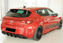 Seat Leon 2020– Bagdiffusor DPT V-2 (sort højglans) foto 3
