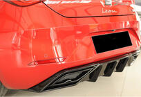 Seat Leon 2020– Bagdiffusor DPT V-2 (sort højglans) foto 1
