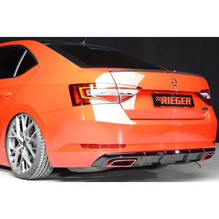 Bageste diffuser DPT V-1 (blank sort) Skoda Superb 2015–2024 foto 1