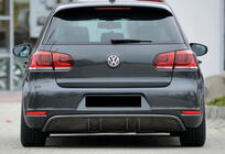 Volkswagen Golf 6 2008–2014 Bagdiffuser DPT V-3 (til GTI, sort højglans) foto 1
