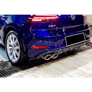 Bageste diffuser DPT V-1 (2017-2019, blank sort) Volkswagen Golf 7/E-Golf 2012–2020 foto 2
