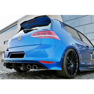 Bageste diffuser DPT V-4 (til R / R-Line, 2012-2019, mat sort) Volkswagen Golf 7/E-Golf 2012–2020 foto 2