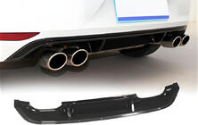 Volkswagen Golf 7/E-Golf 2012–2020 Bagdiffuser DPT V-5 (til R / R-Line, 2012-2017, sort højglans) foto 1