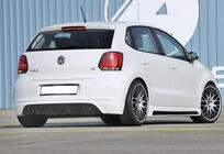 Volkswagen Polo 2010–2017 Bagdiffuser DPT (2010-2013, sort højglans) foto 2