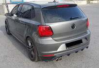 Volkswagen Polo 2010–2017 Bagdiffusor DPT (2014-2017, blank sort) foto 4