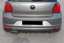Volkswagen Polo 2010–2017 Bagdiffusor DPT (2014-2017, blank sort) foto 3