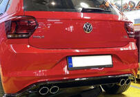 Volkswagen Polo 2017– Bagdiffuser DPT V-1 (blank sort) foto 1