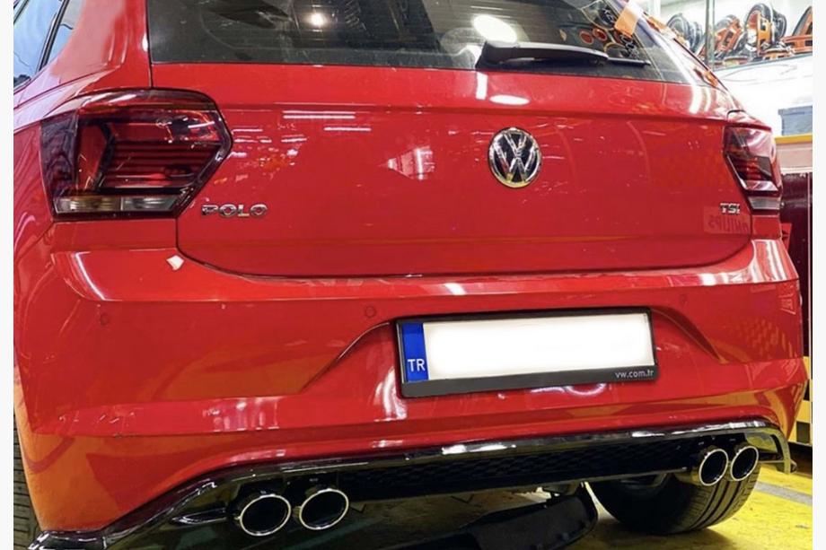 Volkswagen Polo 2017– Bagdiffuser DPT V-1 (blank sort) Image