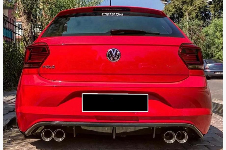 Volkswagen Polo 2017– Bagdiffusor DPT V-2 (sort højglans) Image