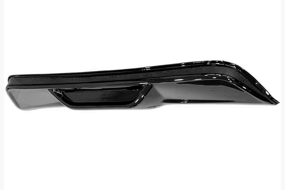 Volkswagen Scirocco 2008–2017 Bagdiffusor DPT V-1 (2008-2013, blank sort) Foto 2