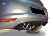 Volkswagen Scirocco 2008–2017 Bagerste diffuser DPT V-3 (2008-2013, blank sort) foto 1