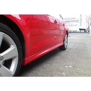 Sideskørter DPT (HB, sort højglans) Audi A3 2012–2020 foto 1