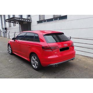 Sideskørter DPT (HB, sort højglans) Audi A3 2012–2020 foto 4