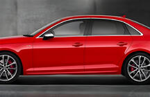 Audi A4 B8 2007–2015 Sideskørter DPT V-2 (blank sort) foto 1