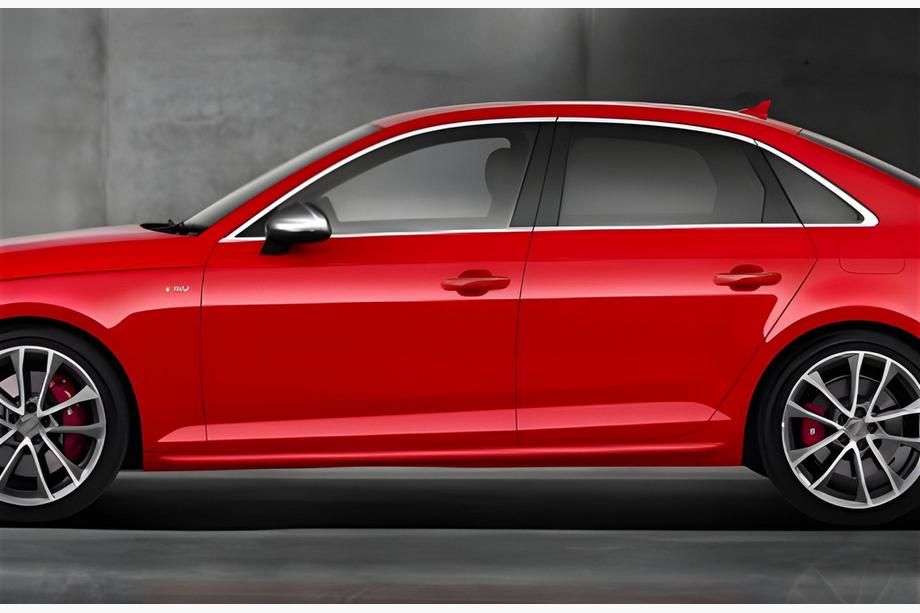 Audi A4 B8 2007–2015 Sideskørter DPT V-2 (blank sort) Image
