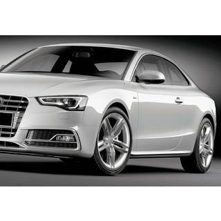 DPT sideskørter (blank sort) Audi A5 2007–2015 foto 3