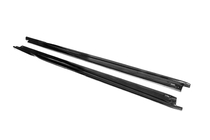 BMW 3-serie F30/F31 2012–2019 Sideskørt-extensions DPT (til Base sideskørter, højglans sort) foto 2