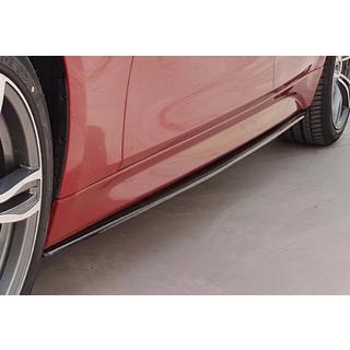 DPT V-3 sideskørt-omlægninger (til M-Sport sideskørter, sort højglans) BMW 3-serie F30/F31 2012–2019 foto 1