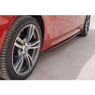 DPT V-3 sideskørt-omlægninger (til M-Sport sideskørter, sort højglans) BMW 3-serie F30/F31 2012–2019 foto 3